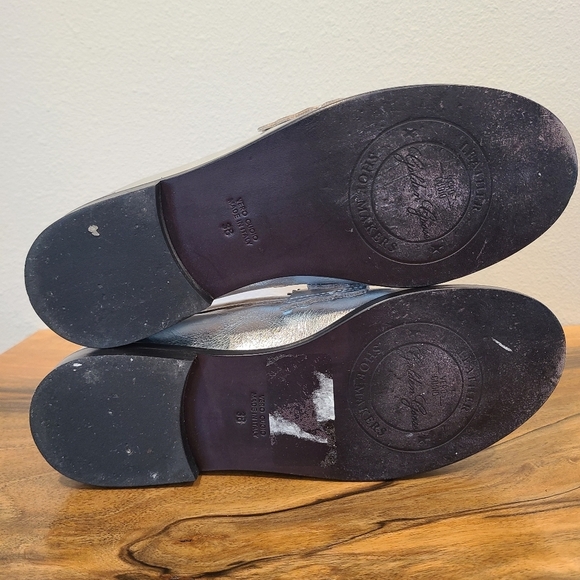 Golden Goose Jerry Metallic Silver Penny Loafer - Picture 13 of 16